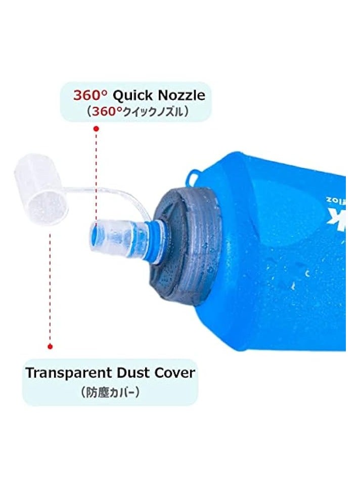 Green Tiger Running Hydration Bladder BPA-Free Water Reservoir Bag TPU Soft Flask Bottles Collapsible for Backpack Pack Outdoor Hiking Camping Cycling - Image 3