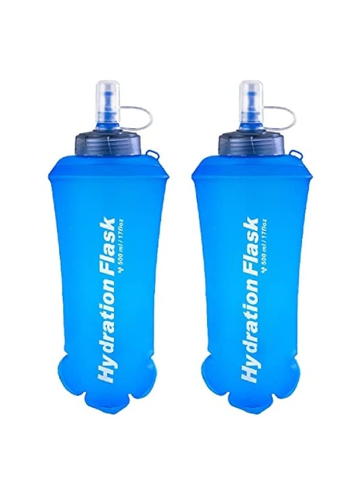 Green Tiger Running Hydration Bladder BPA-Free Water Reservoir Bag TPU Soft Flask Bottles Collapsible for Backpack Pack Outdoor Hiking Camping Cycling - Image 1