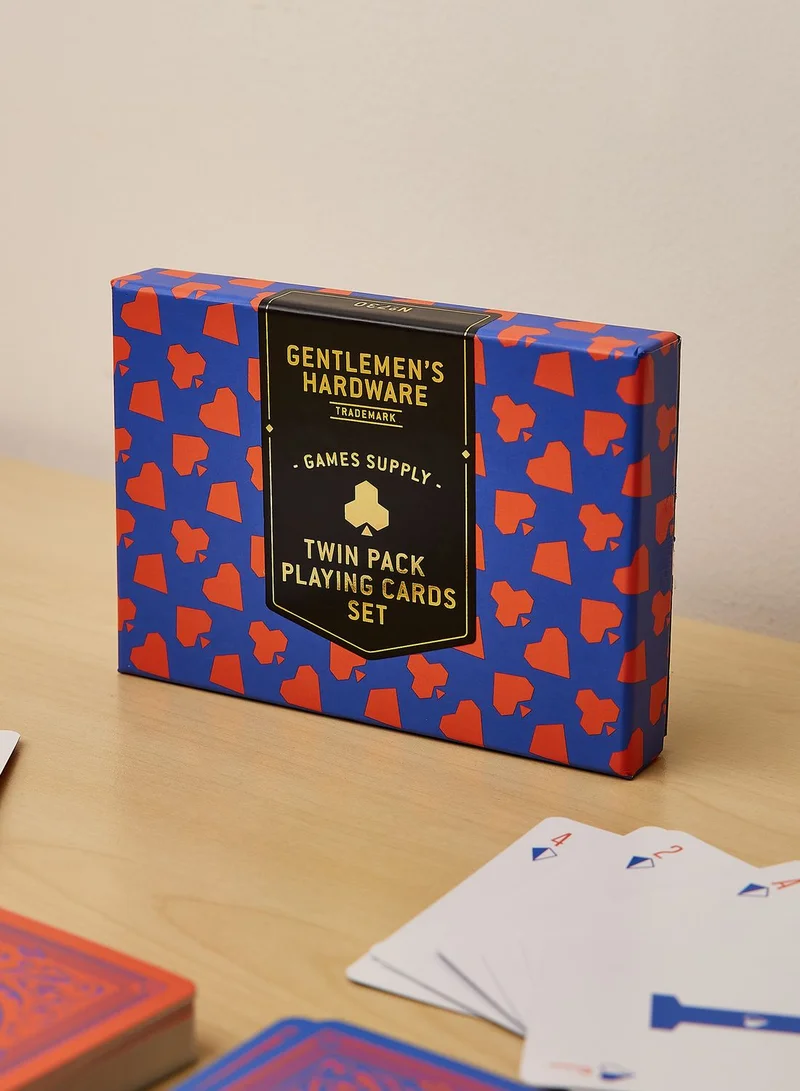 GENTLEMEN'S HARDWARE Twin Pack Playing Cards