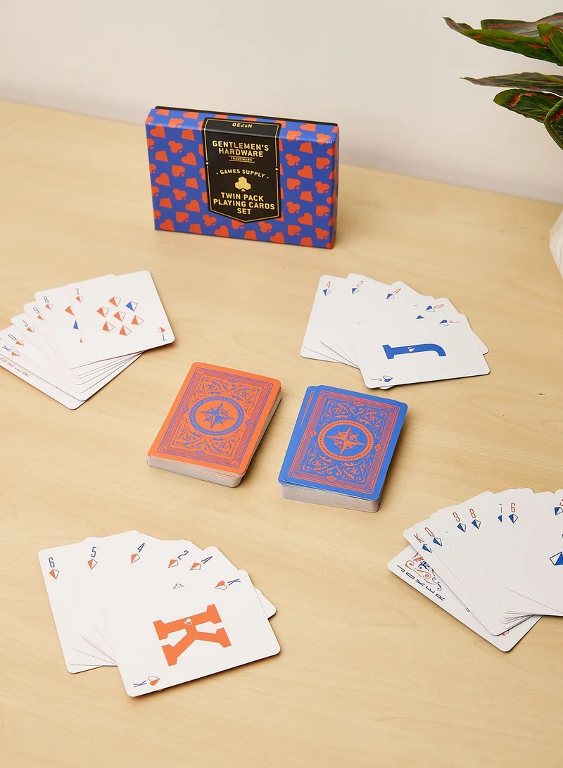 GENTLEMEN'S HARDWARE Twin Pack Playing Cards