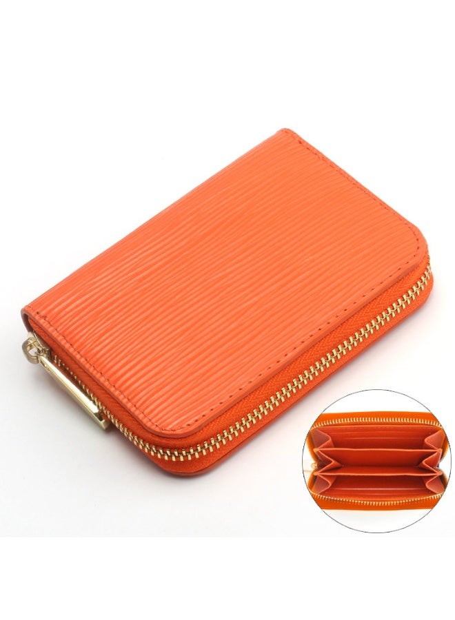 Mark Fairwhale New Water Ripple Short Leather Wallet 