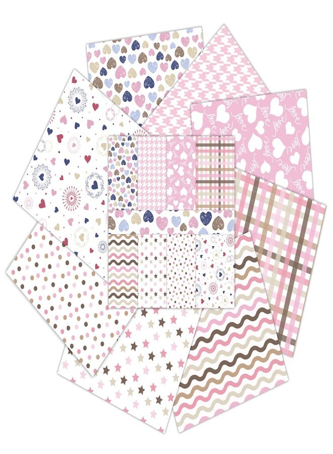 PRSTINCOL Scrapbook Paper,16 Sheets 4.1x5.8 Inch Painted Dots Style Scrapbook Supplies,Single-Sided Vivid Origami Decoupage Paper for DIY Crafts, Card Making, Art Journaling - Image 2