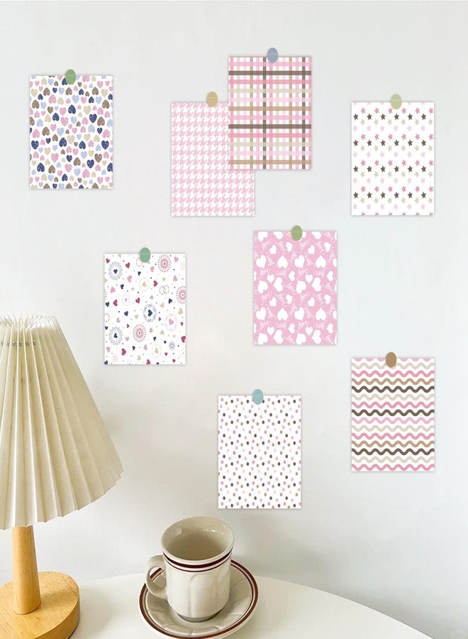 PRSTINCOL Scrapbook Paper,16 Sheets 4.1x5.8 Inch Painted Dots Style Scrapbook Supplies,Single-Sided Vivid Origami Decoupage Paper for DIY Crafts, Card Making, Art Journaling - Image 4
