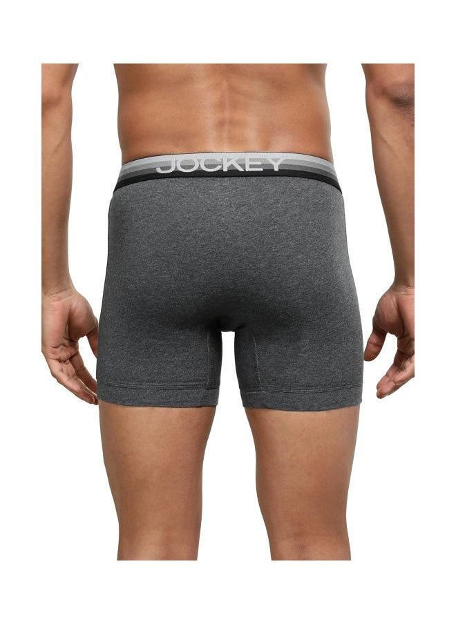 JOCKEY - Jockey Men Cotton Boxer Brief - Image 1