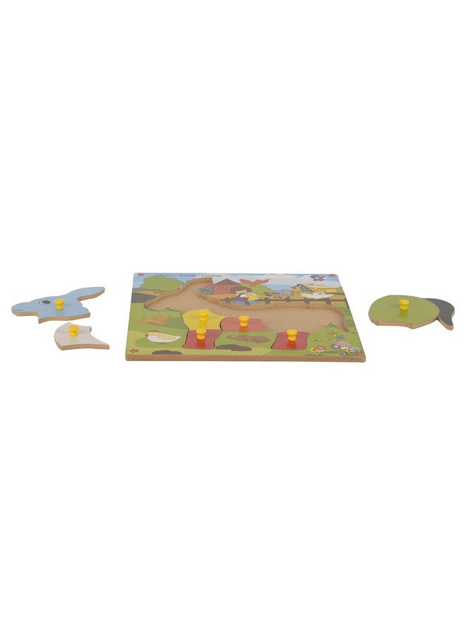 Skillofun Wooden Theme Puzzle Standard Donkey Knobs, Multi Color - Image 3