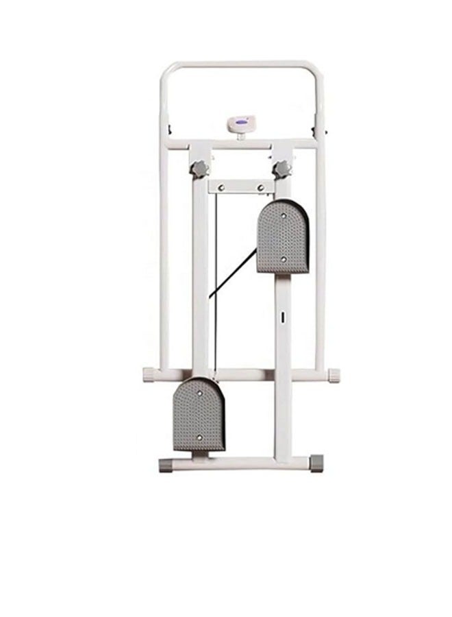 Max Strength Adjustable Foldable Vertical Stair Climber with LCD Display & Handlebar Cardio Machine - Image 3
