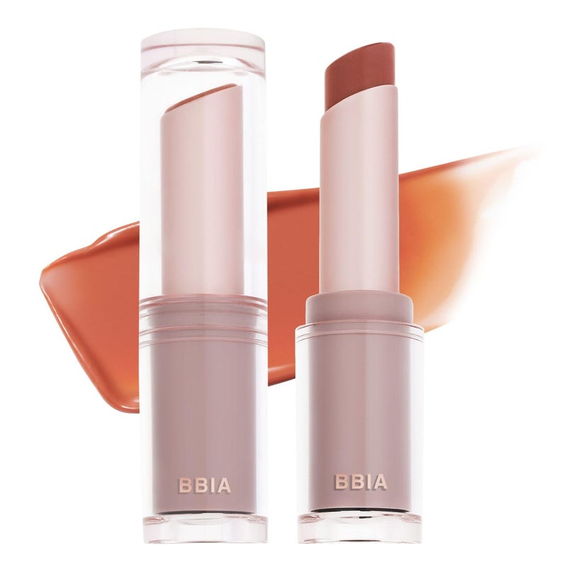 BBI@ BBIA BBIA Ready To Wear Water Lipstick Sheer LongLasting Lip Gloss Stick Glowy Glossy Texture Moisturizing Transparent Buildable Color Natural Tinting Korea Lip Makeup 04 WET APRICOT - Image 3