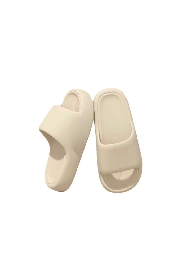 Original Men and Women Trendy Sandals Casual Waterproof No Stinky Foot Thick-soled Flip Flops Original Unisex EVA Slippers, Casual & Outdoor Slip-On Sandals, Solid Color, Round Toe, Thick Sole, Non-Slip, with Sun Exposure Resistant for Beach, All-Season Comfort Footwear  - Image 1