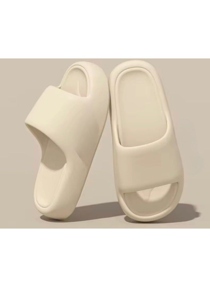 Original Men and Women Trendy Sandals Casual Waterproof No Stinky Foot Thick-soled Flip Flops Original Unisex EVA Slippers, Casual & Outdoor Slip-On Sandals, Solid Color, Round Toe, Thick Sole, Non-Slip, with Sun Exposure Resistant for Beach, All-Season Comfort Footwear  - Image 3