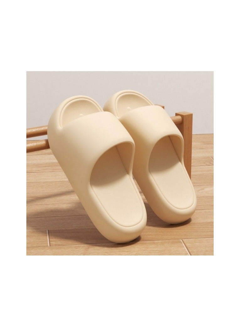 Original Men and Women Trendy Sandals Casual Waterproof No Stinky Foot Thick-soled Flip Flops Original Unisex EVA Slippers, Casual & Outdoor Slip-On Sandals, Solid Color, Round Toe, Thick Sole, Non-Slip, with Sun Exposure Resistant for Beach, All-Season Comfort Footwear  - Image 2