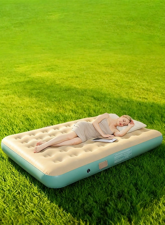 Inflatable bed automatic inflation mattress thickened and elevated inflatable bed household inflatable bed camping tent bed - Image 3