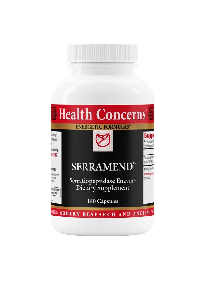 Health Concerns Serramend Immune Defense Support Supplement 180 Capsules  - Image 2