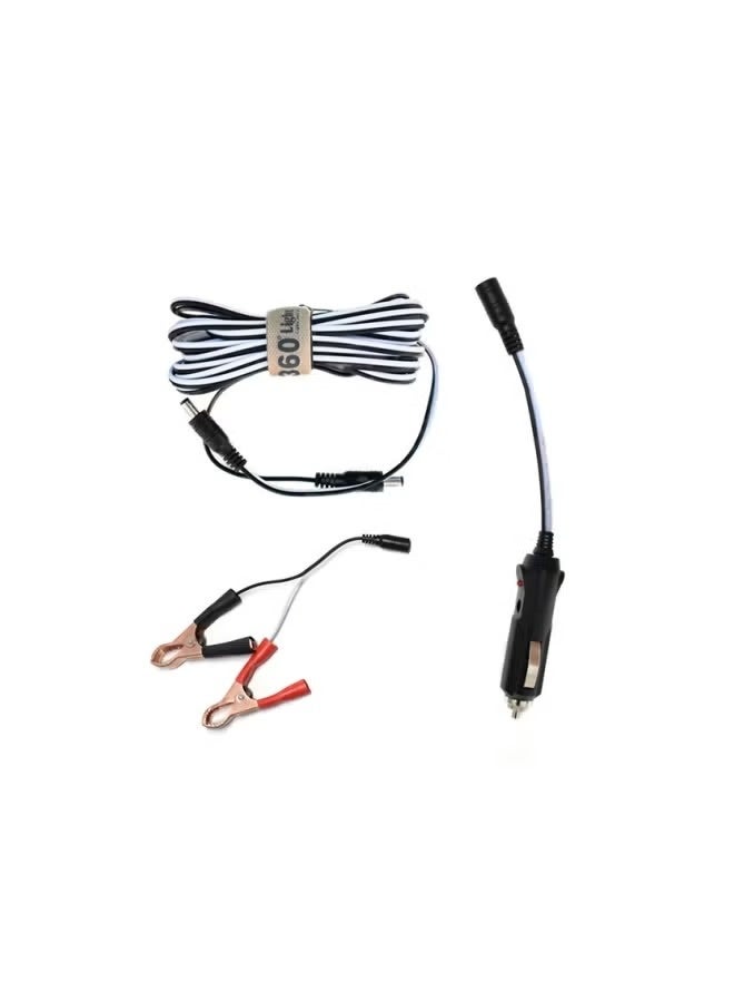 360 Light LED camping light suitable for outdoor use, with 2400 watts, multifunctional, and comes with a 5-meter fishing rod - Image 5