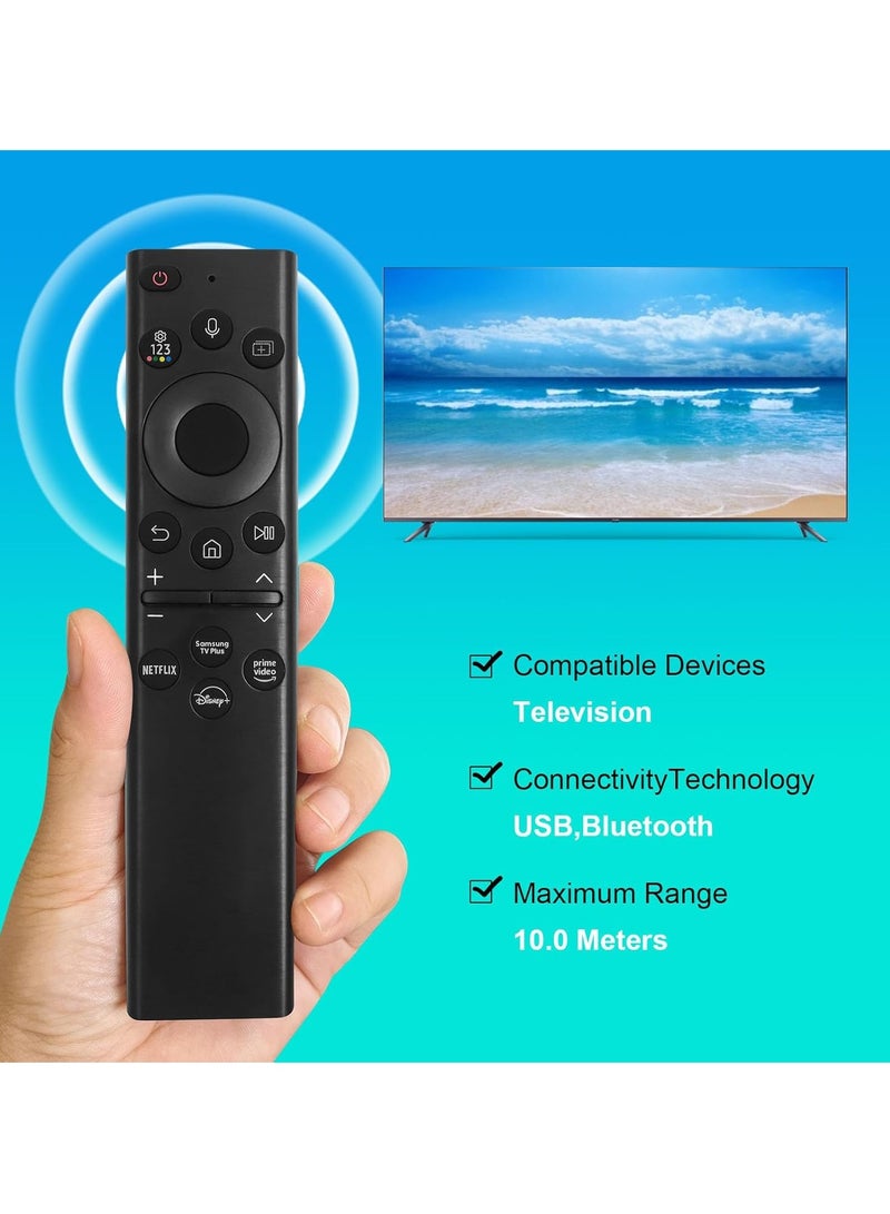 ELTRAZONE BN59-01385A Replacement Solar Voice Remote Control for Samsung Frame Smart TV, Bluetooth Rechargeable Solar Cell, Compatible with 2021-2022 Neo LED 4K UHD TV, 4-Button Design - Image 5