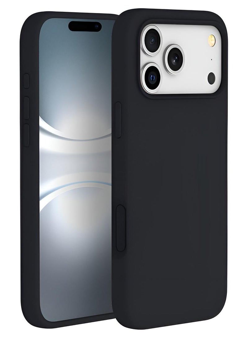 Houmt iPhone 17 Pro Case Soft Silicone Cover with Microfiber Lining Full-Body Protective Case For iPhone 17 Pro - Image 1