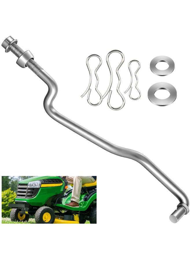 AMTHKNO GX20497 Front Draft Arm Kit - Compatible with John Deere GX20497A M112982 H135891 24M7044, for Mower Deck Lift Linkage Arm 102 115 125 155C D155 LA L100 L120 L130 LA120 D140 X S E Series, w/Hardware. - Image 1