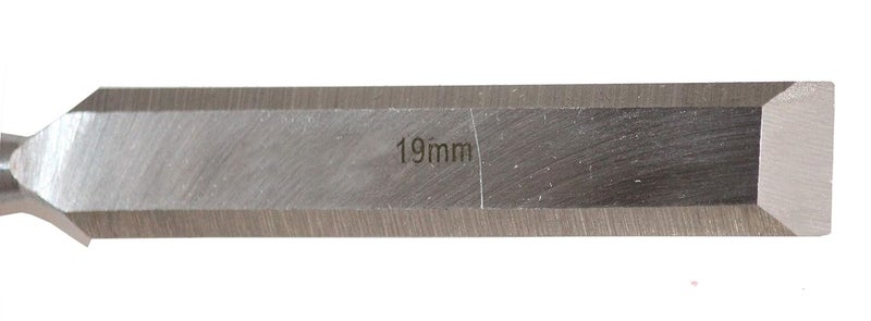 Digital Craft Digital Craft 2PCs High Carbon Steel Wood Carving Chisel Set Manganese Blades Kit for Woodworking Carving Size 12mm 19mm Silicon Carbide Combination Stone for Sharpening with Safety Goggle Gloves  - Image 3