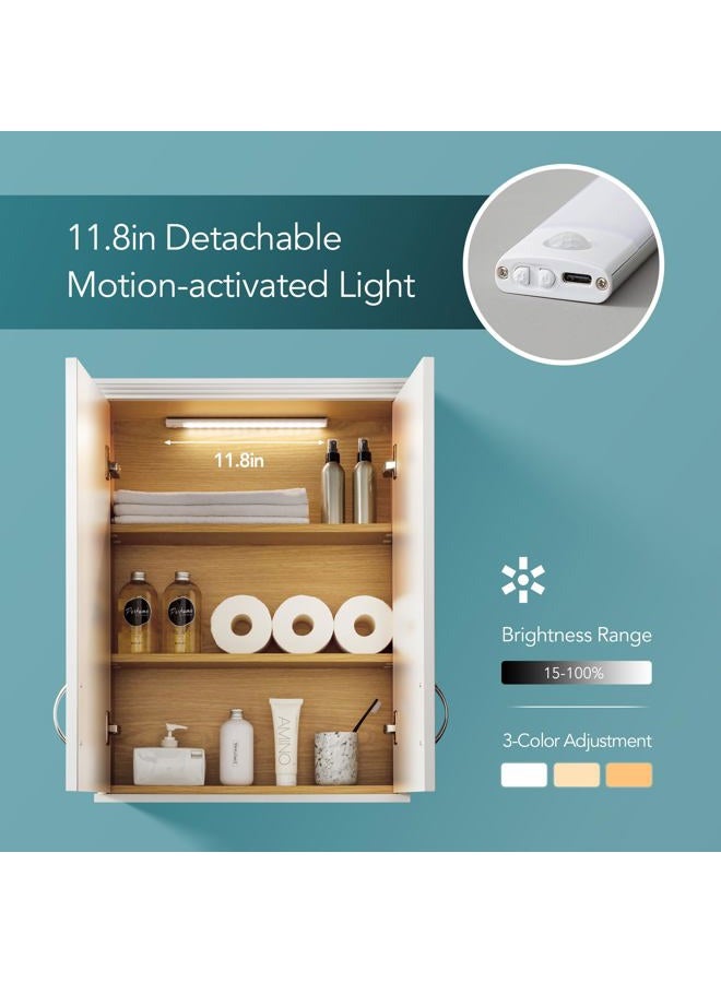 VANIRROR 2330-white Wall Cabinet - Image 5