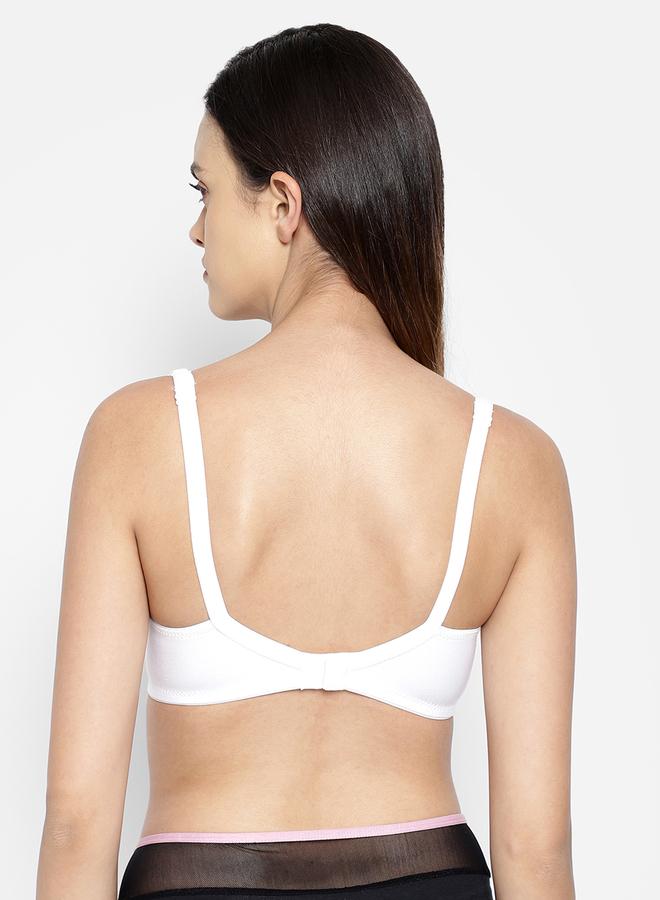 Clovia Pack of 2 - Solid Non-Padded Non-Wired Full Coverage Bra - Image 2