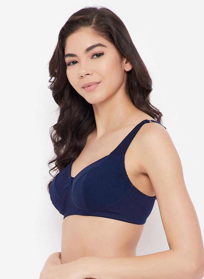 Clovia Pack of 2 - Solid Non-Padded Non-Wired Full Coverage Bra - Image 5