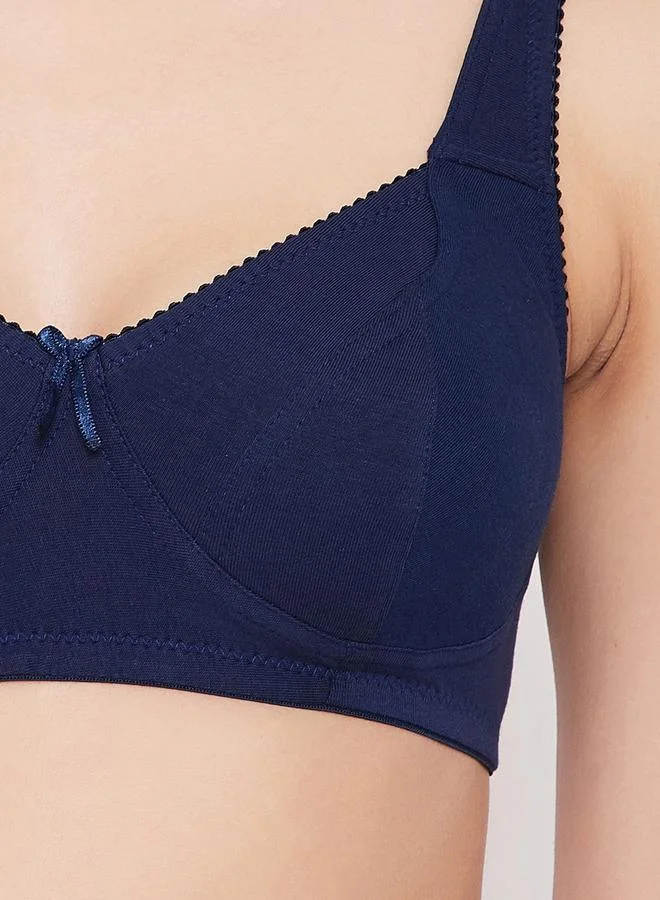 Clovia Clovia Pack of 2 - Solid Non-Padded Non-Wired Full Coverage Bra