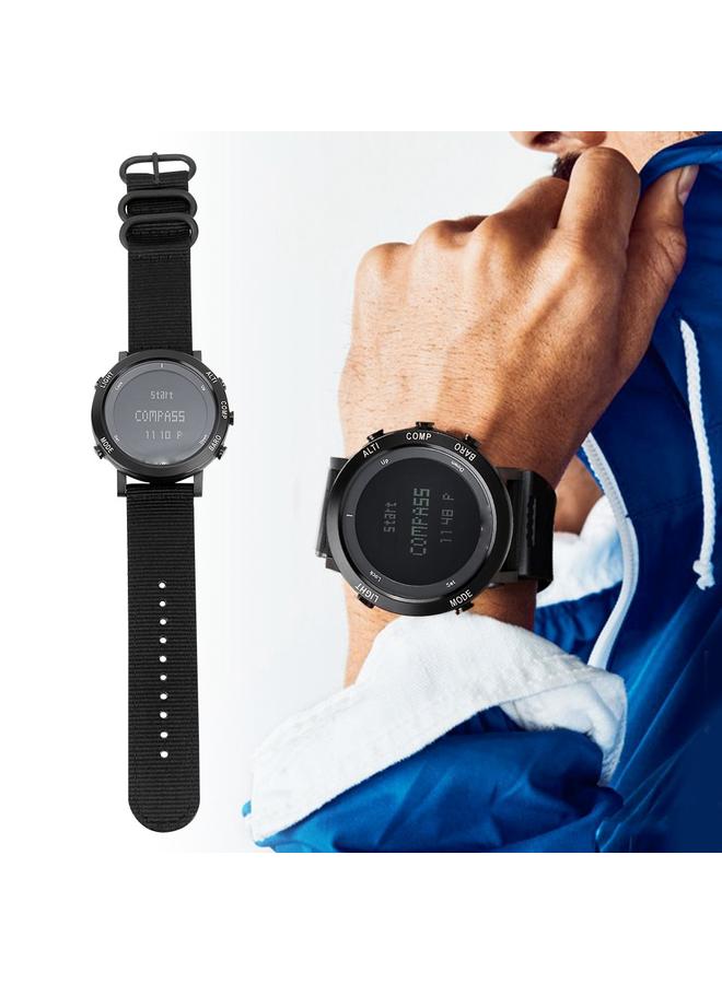 SUNROAD Multi‑function Sports Watch Waterproof Altimeter Compass Stopwatch Barometer Pedometer