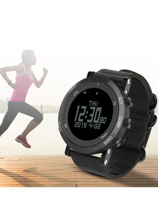 SUNROAD Multi‑function Sports Watch Waterproof Altimeter Compass Stopwatch Barometer Pedometer