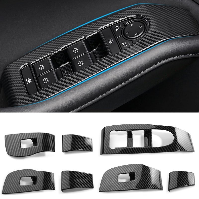 ANFOKAS تقليم نمط ألياف الكربون ANFOKAS لمازدا 3 CX-30 - Image 1