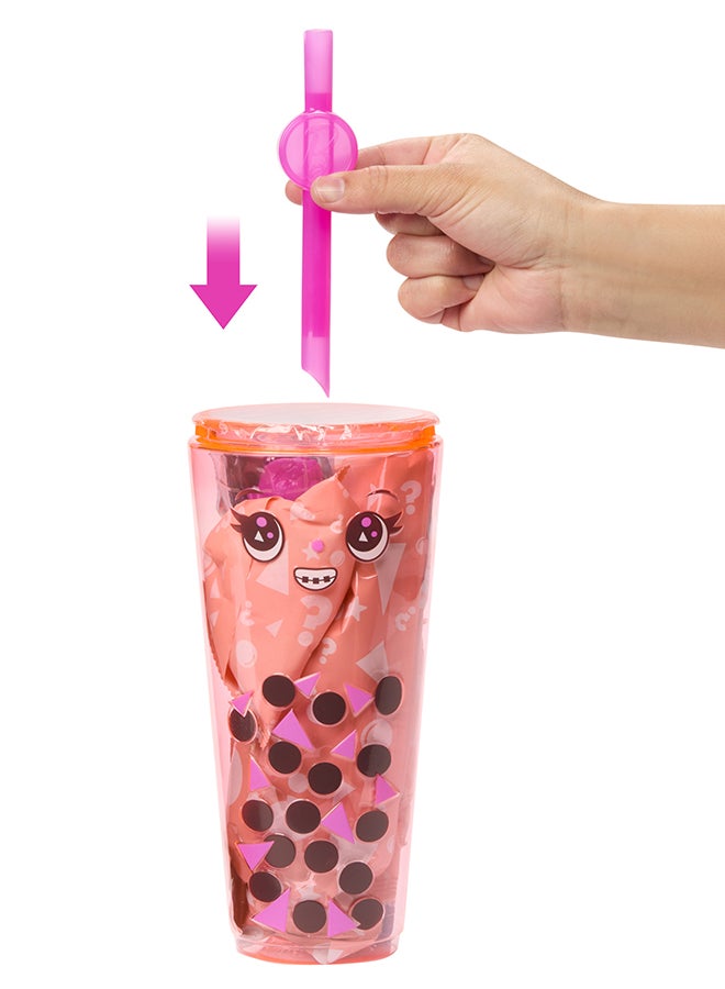 Barbie Pop Reveal Bubble Tea Series Doll & Accessories with Pet, 8 Surprises Include Color Change, Cup with Storage (Styles May Vary)  - Image 3