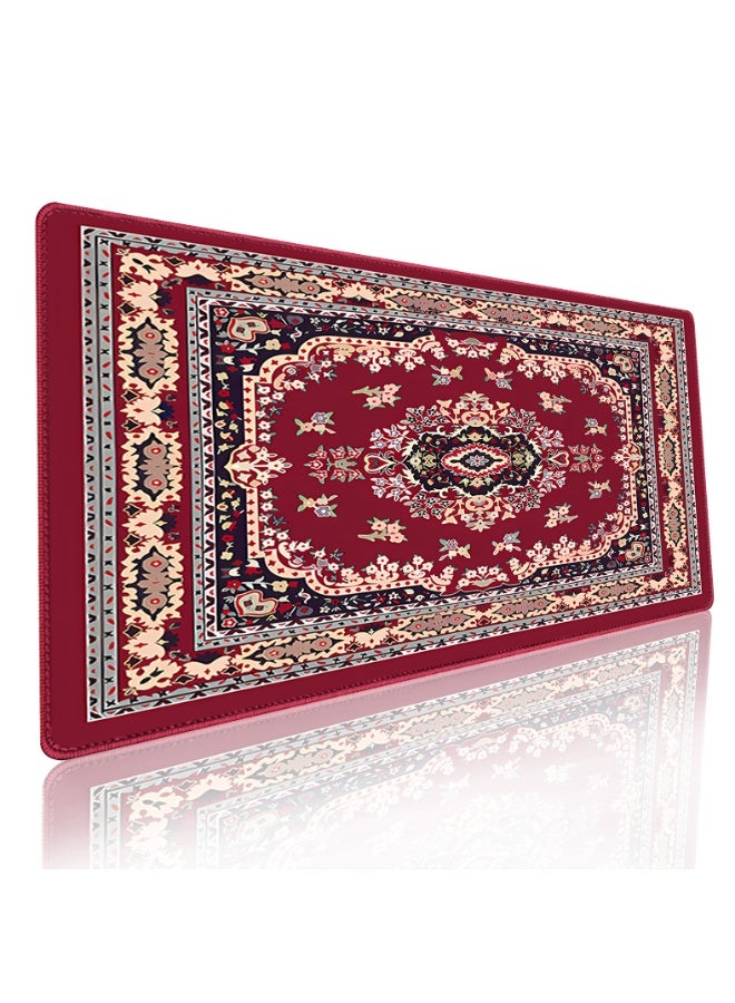 Large Gaming Mouse Pad, XXL Desk Mat,Arabic style mouse pad 900*400*4mm,Thick Rubber Desk Pad Mouse Pad - Image 2