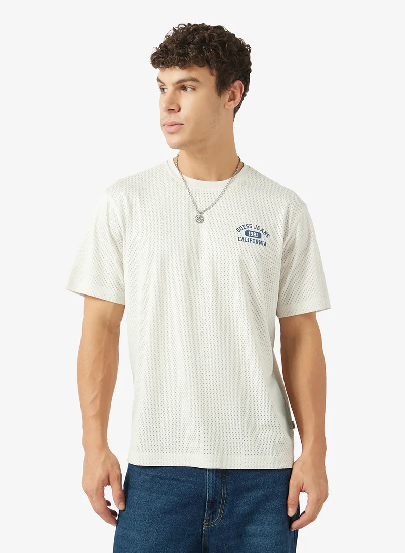 Logo Detail Crew Neck T-Shirt