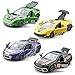 KIDAMI Racing Pull Back Cars for Kids Die Cast Metal Toy Cars with Door Openable Mini Sports Car Vehicles Pack Playset for Boys Girls Toddlers - Image 2