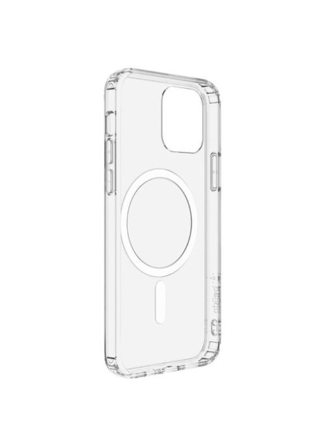 Generic - IPhone 11 Pro Max Magnetic Transparent Shockproof Anti-Yellowing Flexible Silicone TPU MagSafe Wireless Charging Back Cover Case - Image 1