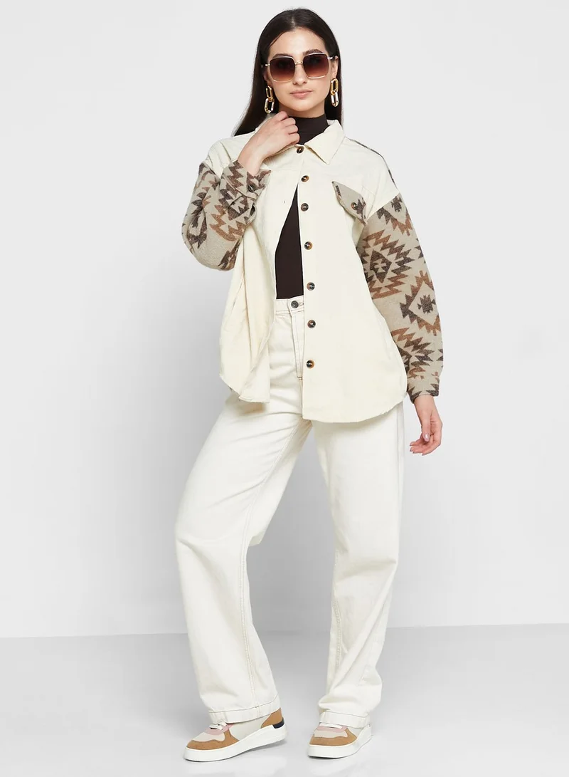 جينجر جاكيت بازرار امامية