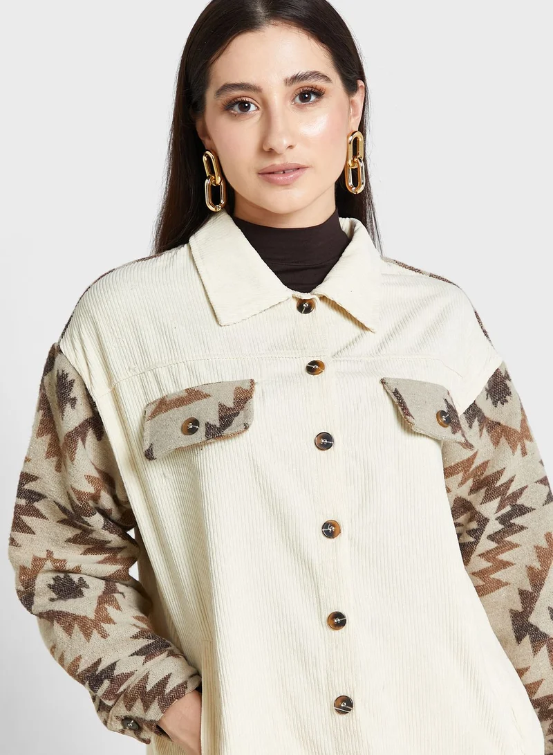 جينجر جاكيت بازرار امامية