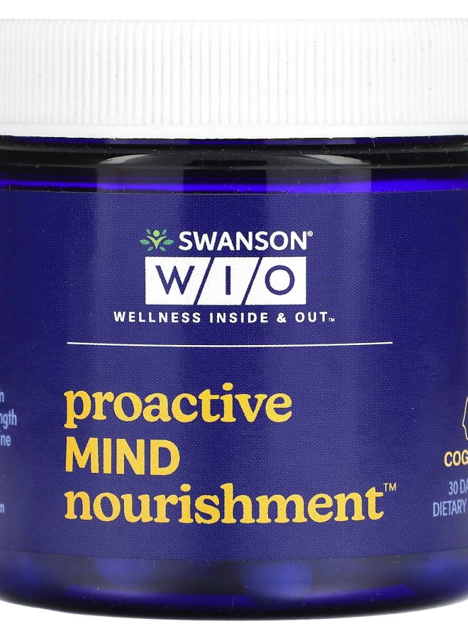 Proactive Mind Nourishment 30 Vegetarian Capsules