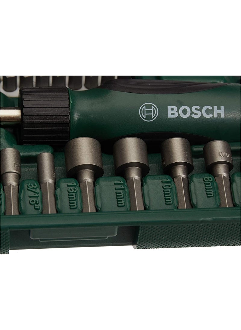 BOSCH 46 Piece Screwdriver Screwdriver Socket Bit Accessory Set - 2607019504  - Image 5