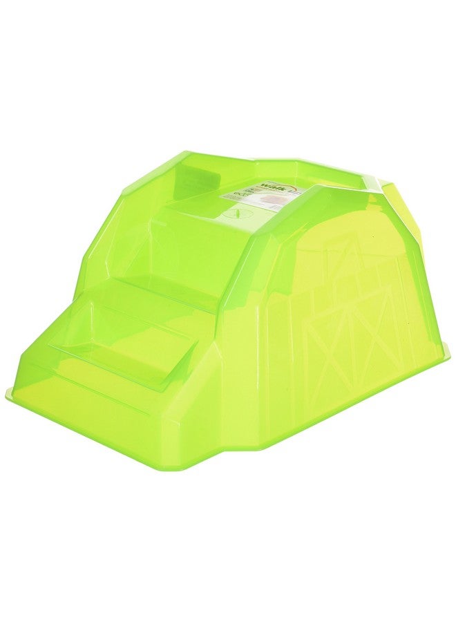 جي دبليو لعبة الحيوانات الصغيرة Walk Up Barn من Pet Company، كبيرة (تختلف الألوان)، صنع في الولايات المتحدة الأمريكية - Image 1