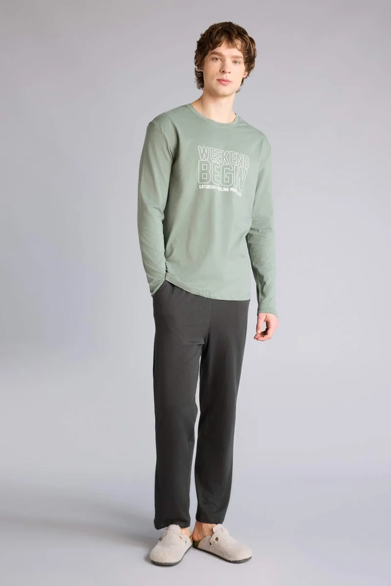 DeFacto Regular Fit Long Sleeve 2 Piece Set