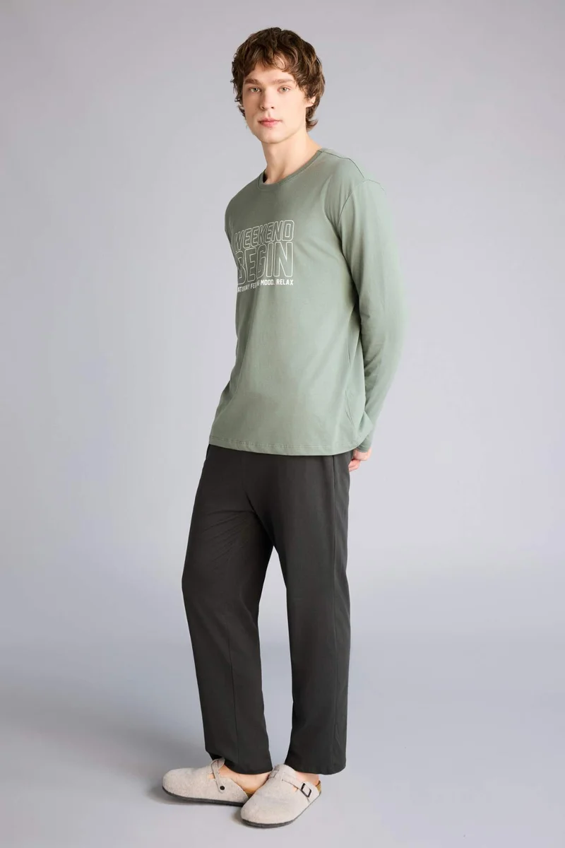 DeFacto Regular Fit Long Sleeve 2 Piece Set