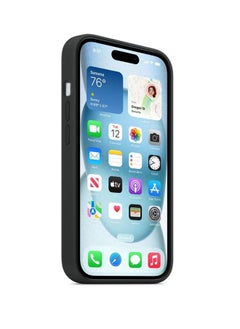 KASTWAVE iPhone 15 Pro Silicone Case Cover, Liquid Gel Soft Ultra Slim Shockproof Back Cover Full Body Protection, Easy To Disassemble  - Image 2