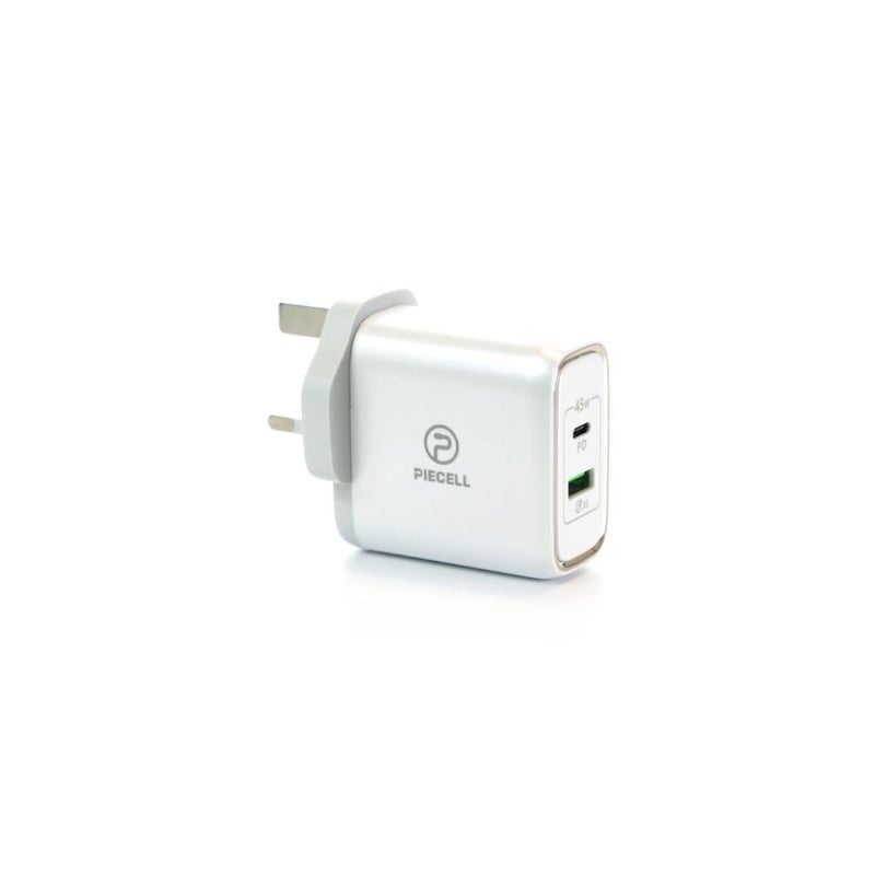 PIECELL 45W Charger Head - White - Image 1