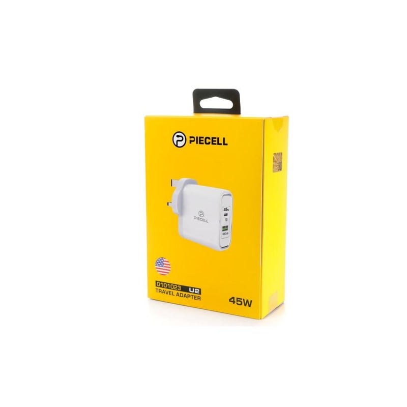 PIECELL 45W Charger Head - White - Image 2