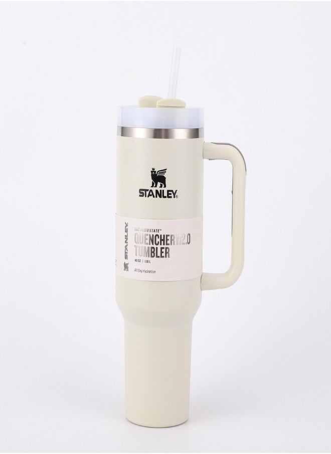 Stanley - Stanley 40oz Stainless Steel Car Thermos Mug - 1.18L Large Capacity Travel Insulated Cup - Image 1