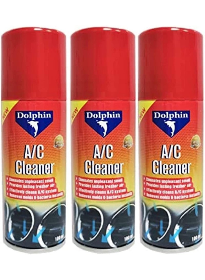 Generic Dolphin AC Cleaner and Sanitizer – Air Conditioner Cleaning Spray, Removes Dirt, Bacteria, and Odors, 2-in-1 AC Sanitizer & Cleaner for Home and Office Use, Fresh and Clean Air  - Image 1