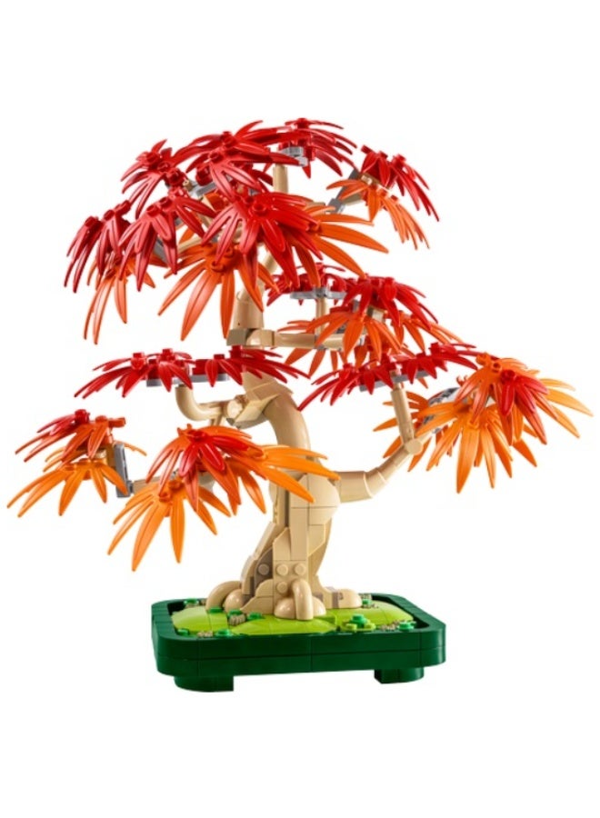LEGO Botanicals Japanese Red Maple Bonsai Tree Building Set - Image 2