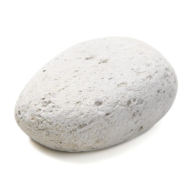 Terra Distribution Pumice Stone, Natural [Made in Japan] Ergonomic Shape, Extra Fine Texture, Hard & Cracked Skin Callus Remover for Men, Women, Kids and Gifts. (Fine Smooth for Multi-use(Elbow, Knee and Heel) - Image 1