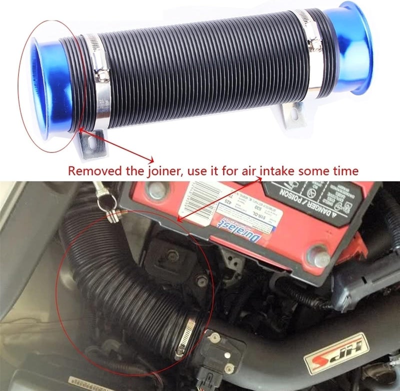 Vuzmode High Performance 76mm Air Filter Pipe - Image 3