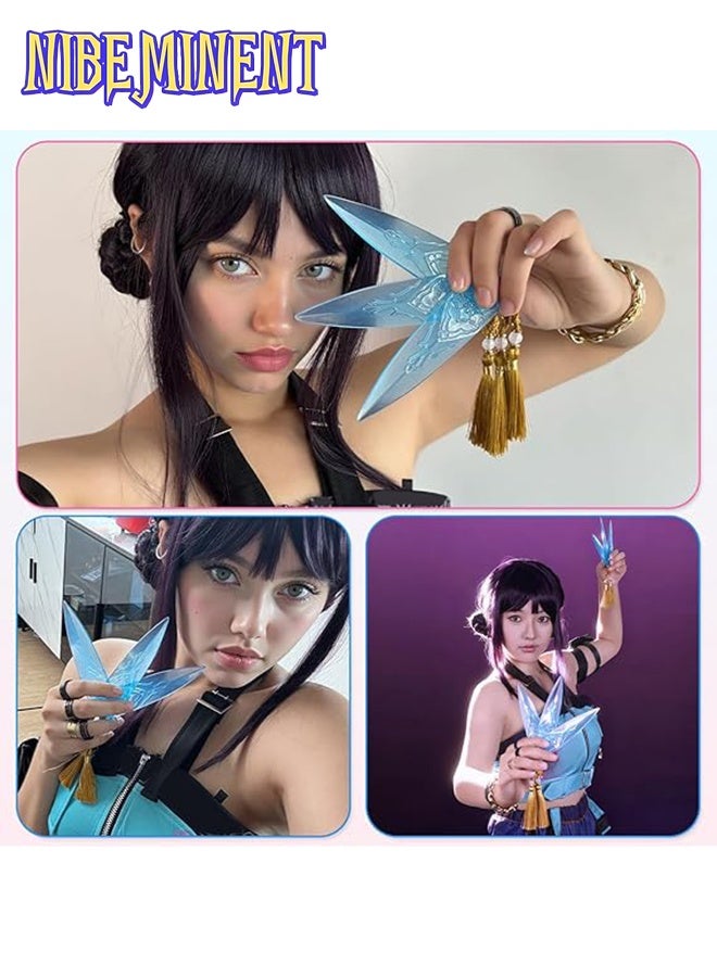 NIBEMINENT 5 Inches Soft Plastic Translucent Safe for Zoey Cosplay and Halloween Party（3pcs） - Image 2