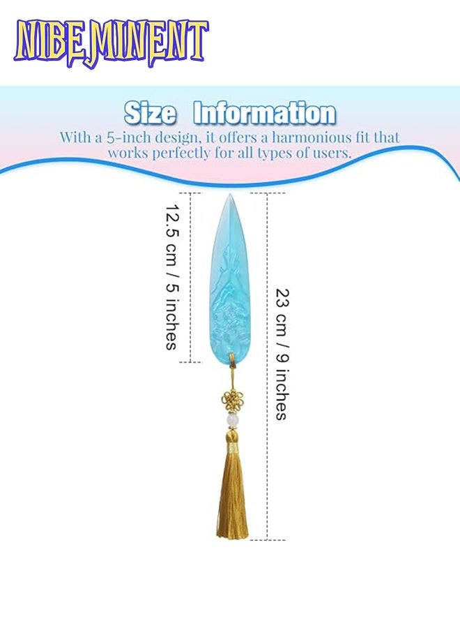 NIBEMINENT 5 Inches Soft Plastic Translucent Safe for Zoey Cosplay and Halloween Party（3pcs） - Image 4